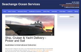 Seachange Ocean Services: Web Site Development, Lead generation, SEO - Search Engine Optimisation