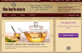 The Herb Store: B2C Ecommerce, CMS